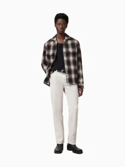 AllSaints White Reid Corduroy Jeans