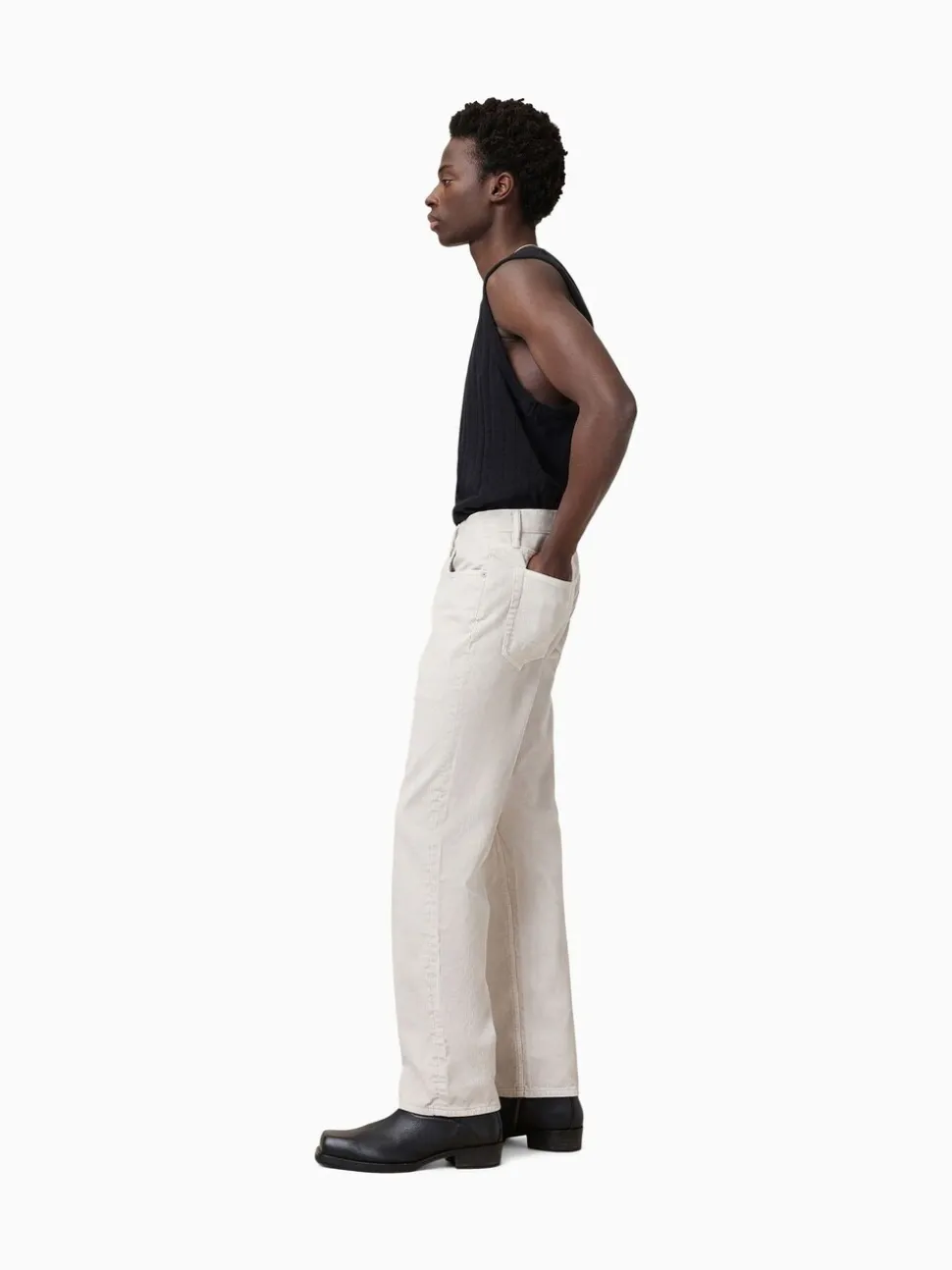 AllSaints White Reid Corduroy Jeans