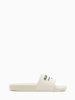 AllSaints White Underground Sliders