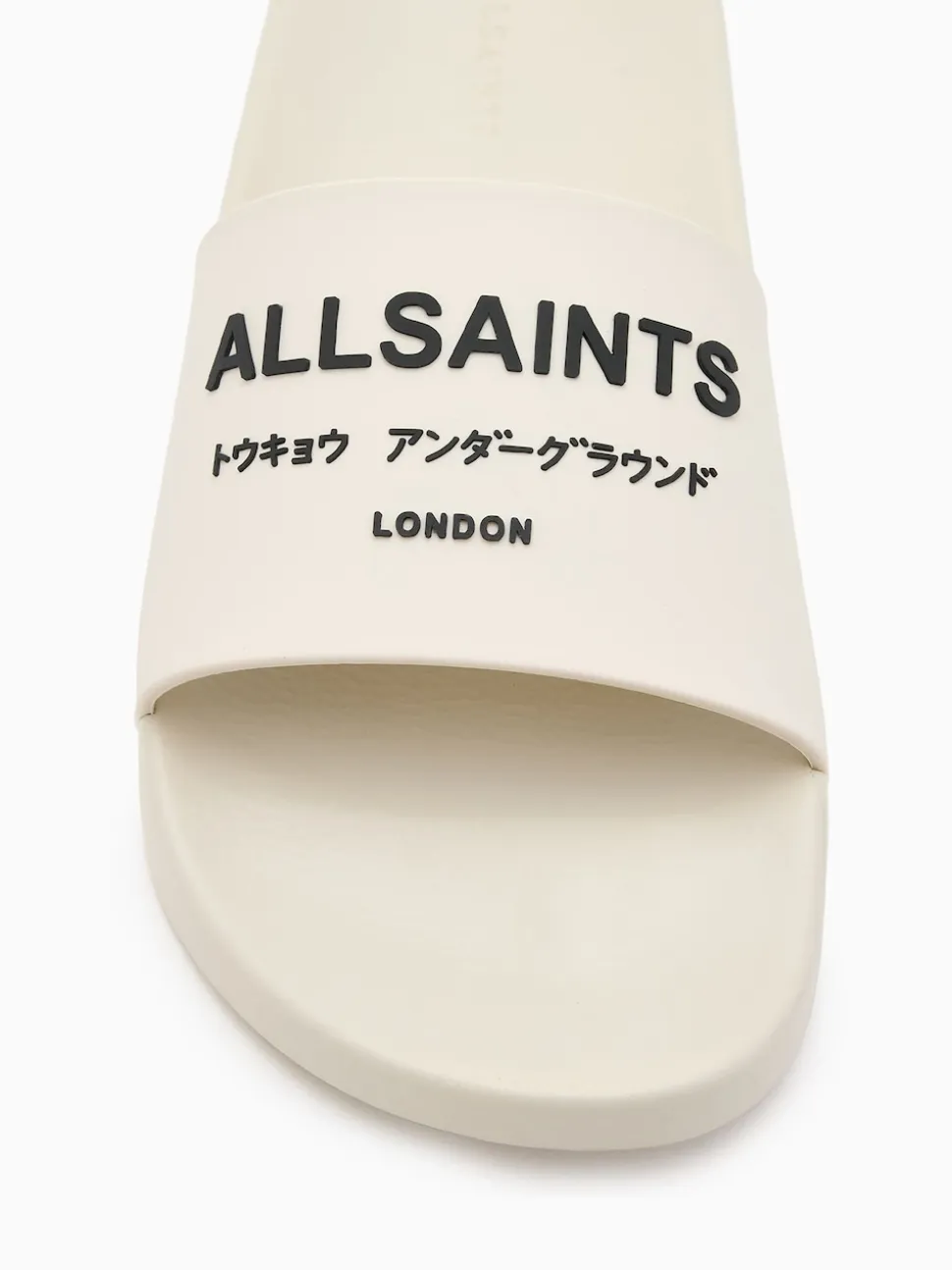 AllSaints White Underground Sliders