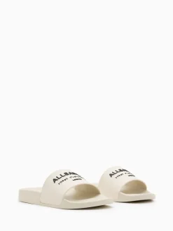 AllSaints White Underground Sliders