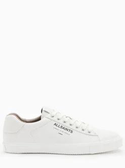 AllSaints White Underground Leather Low Top