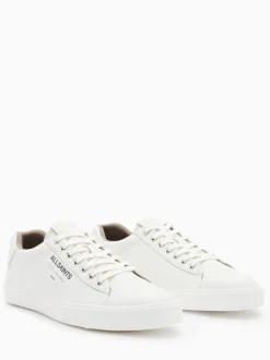 AllSaints White Underground Leather Low Top