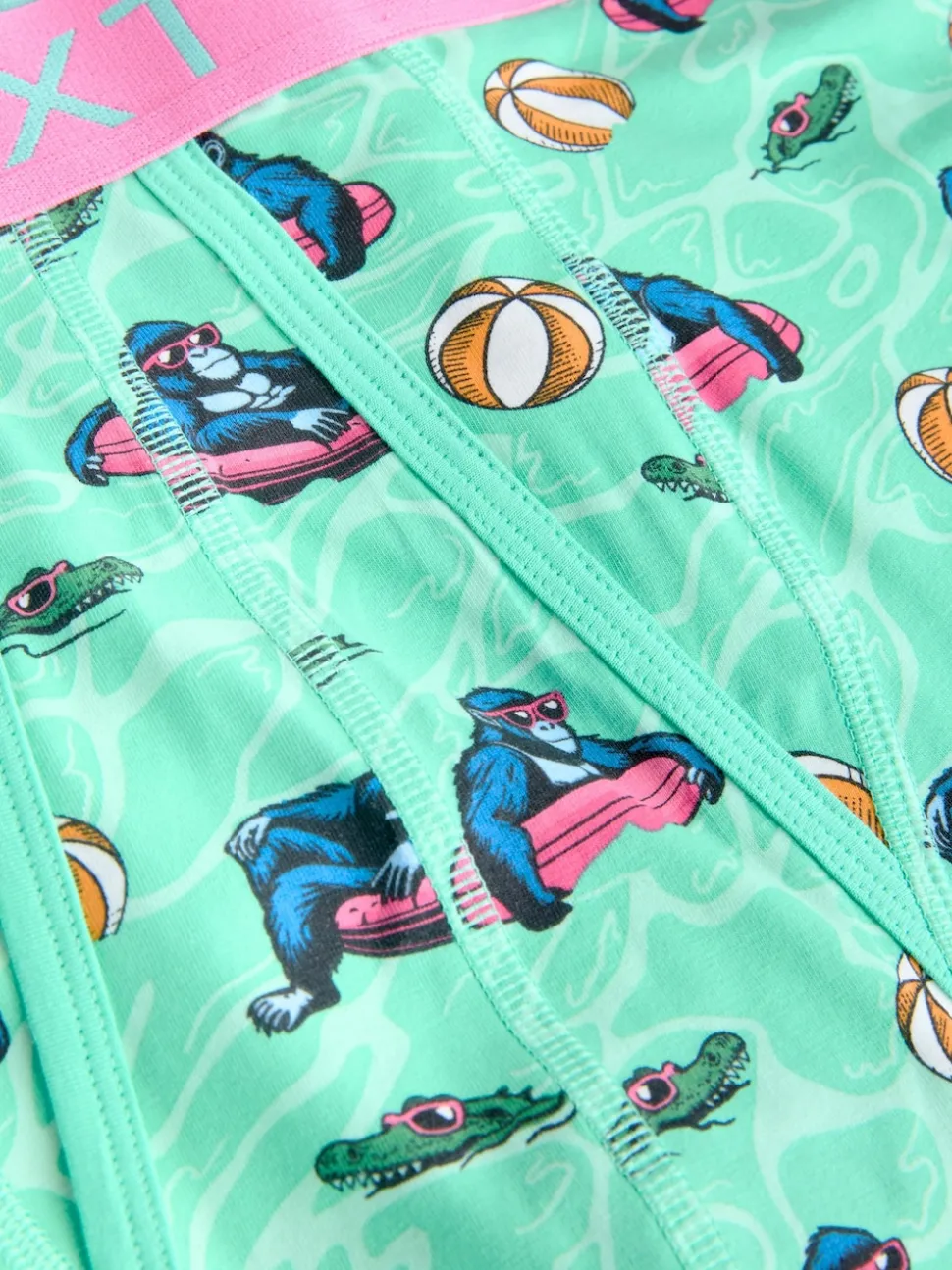 Animal Placement Print A-Front Boxers 8 Pack