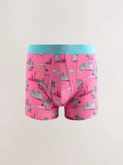 Animal Placement Print A-Front Boxers 8 Pack