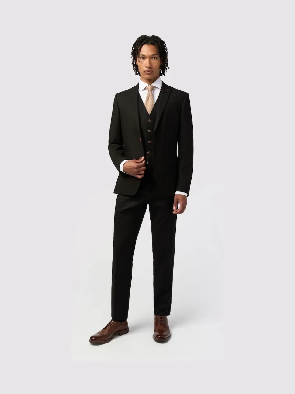 Antique Rogue Black Blake Texture Jacket