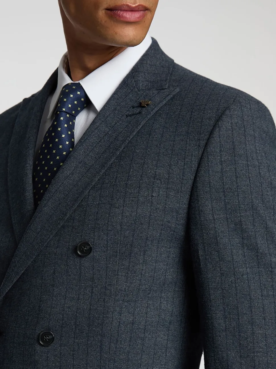 Antique Rogue Blue Appolo Airforce Stripe Jacket