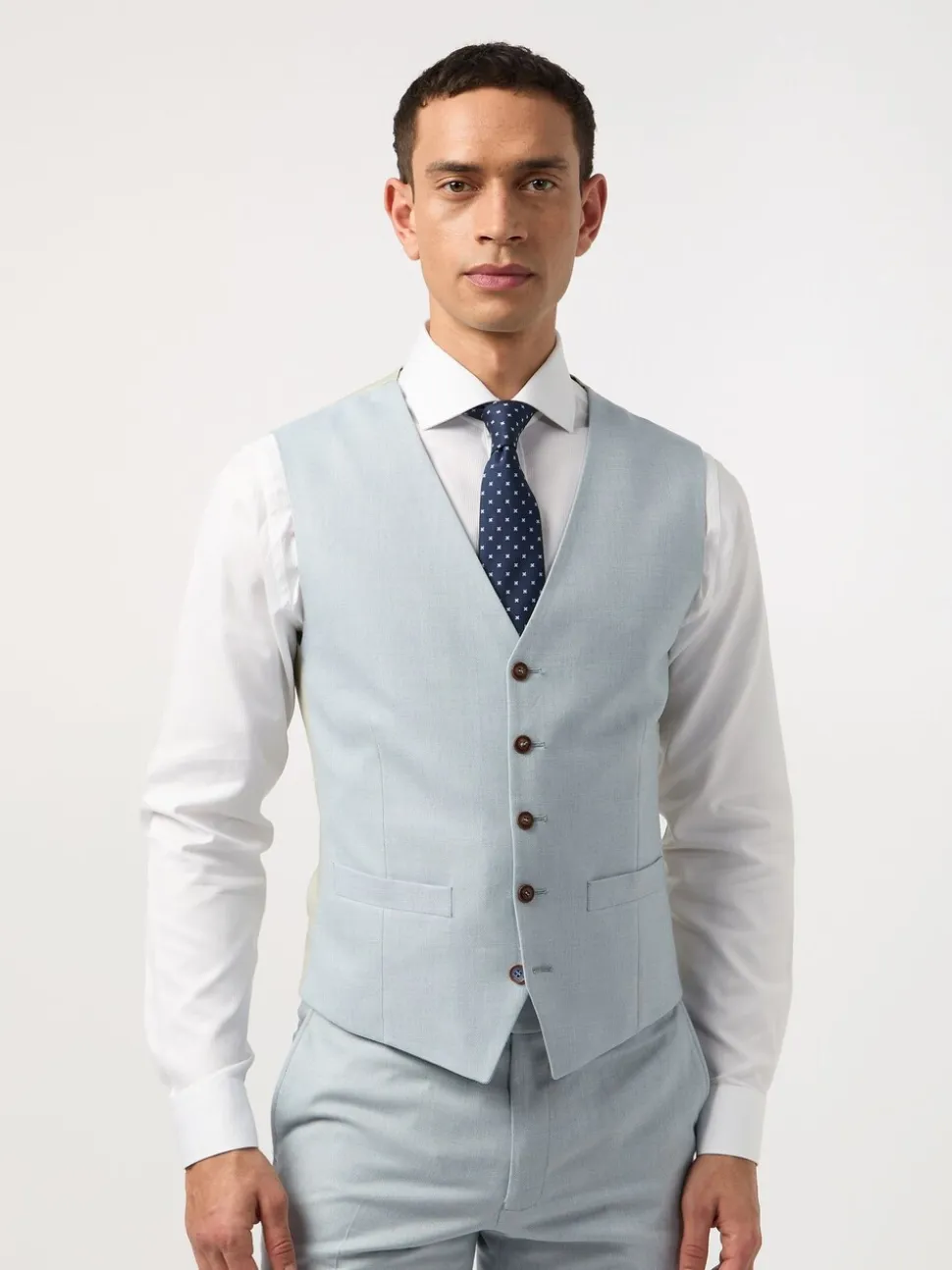 Antique Rogue Blue Blake Waistcoat