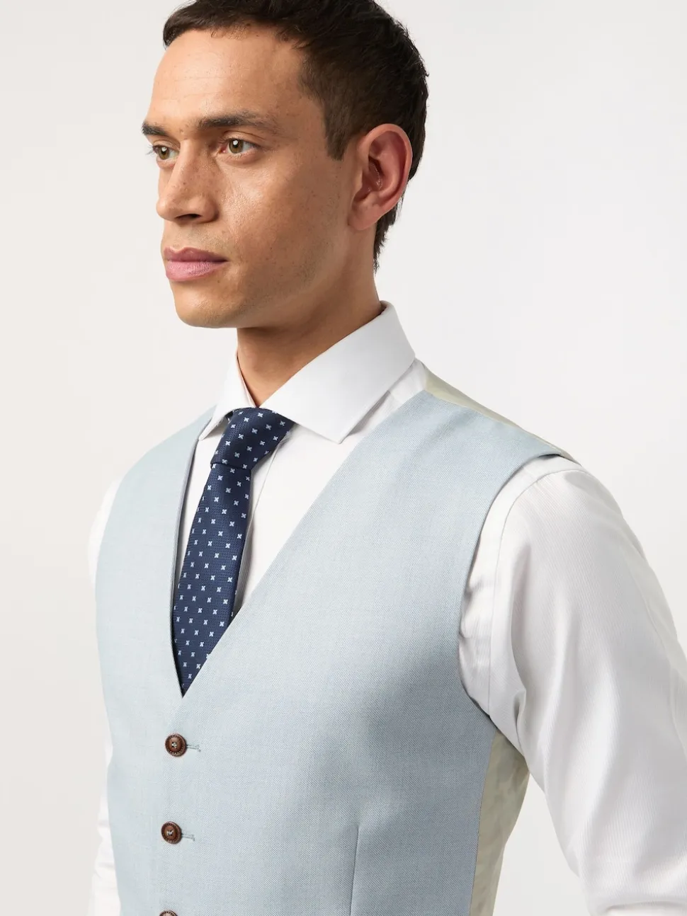Antique Rogue Blue Blake Waistcoat