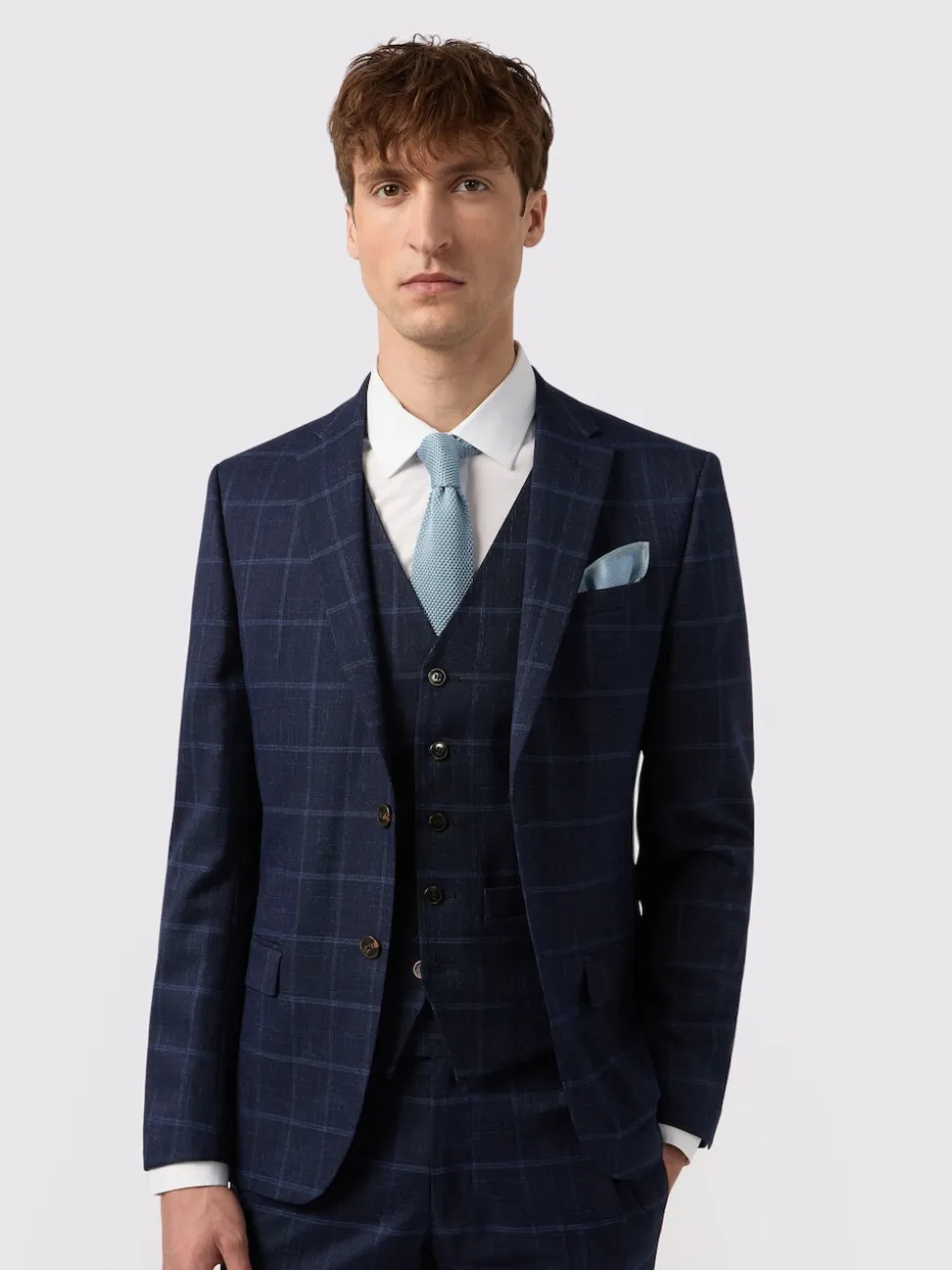Antique Rogue Blue Check Jacket