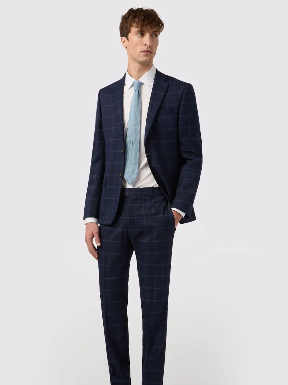 Antique Rogue Blue Check Jacket