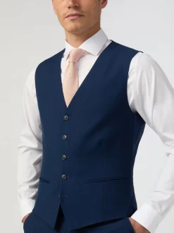 Antique Rogue Blue Curtis Sapphire Twill Vest