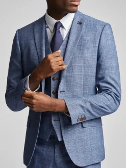 Antique Rogue Blue Hemlock Check Jacket