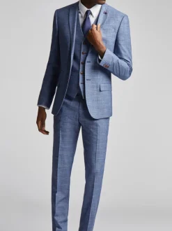 Antique Rogue Blue Hemlock Check Jacket