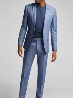 Antique Rogue Blue Hemlock Check Jacket