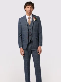 Antique Rogue Blue Lenox Check Jacket