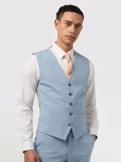 Antique Rogue Blue Montrose Cloud Waistcoat