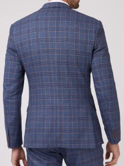 Antique Rogue Blue Overcheck Jacket