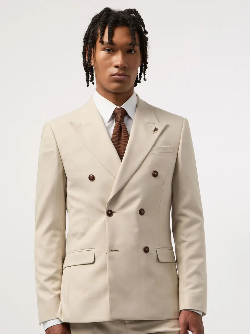 Antique Rogue Cream Blake DB Jacket