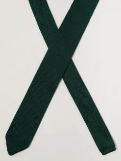 Antique Rogue Green Knitted Tie