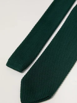 Antique Rogue Green Knitted Tie