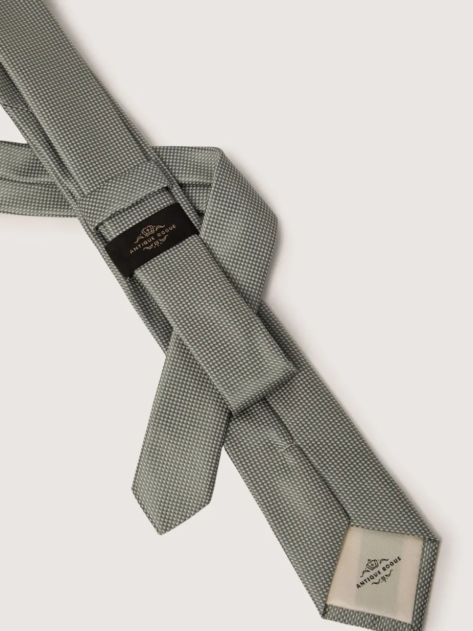 Antique Rogue Green Texture Tie