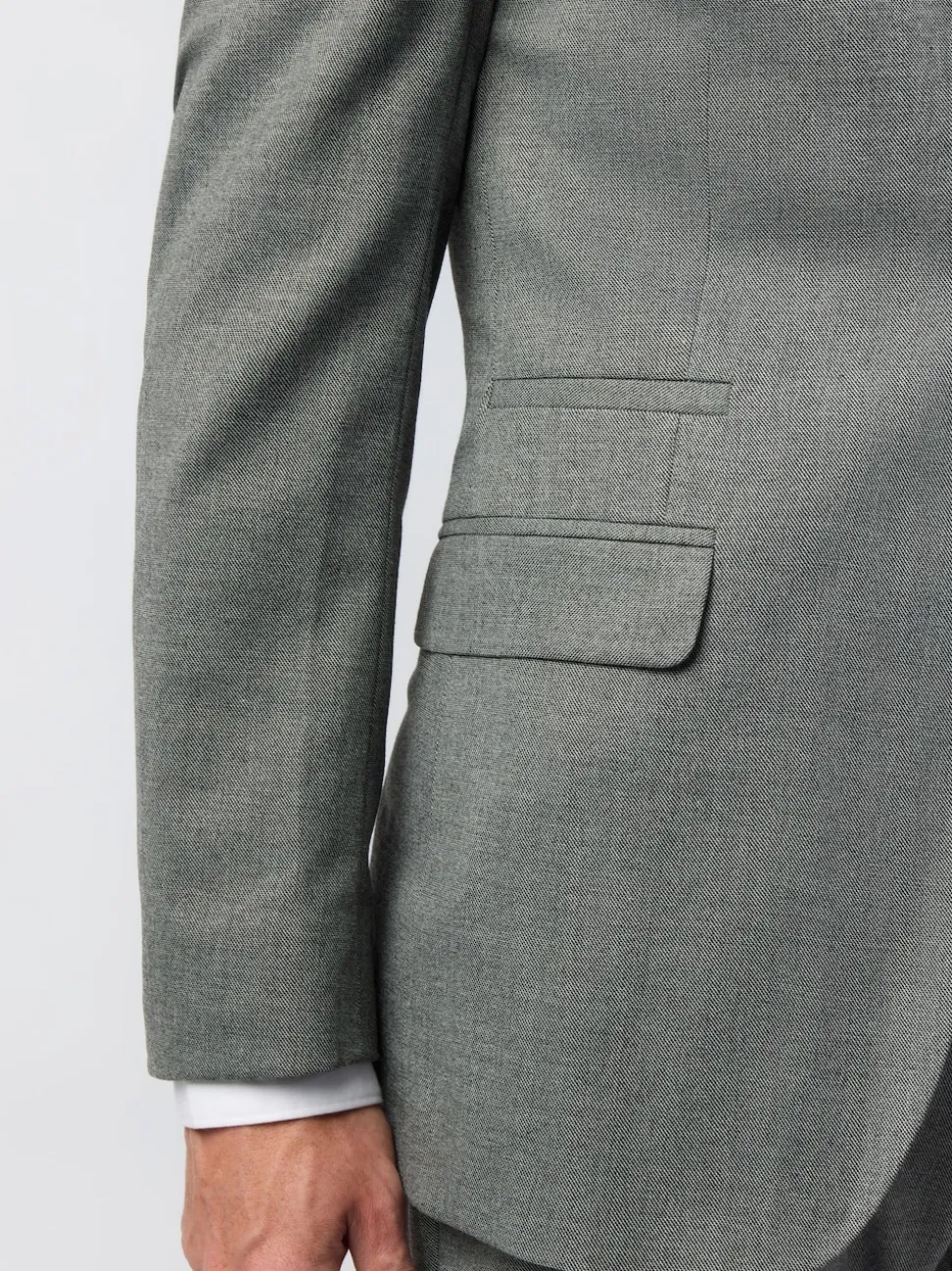 Antique Rogue Grey Blake Texture Regular Jacket