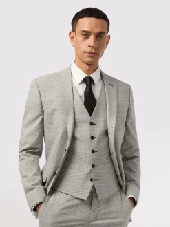 Antique Rogue Grey Check Jacket