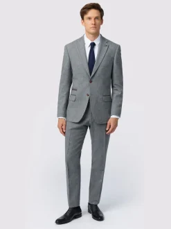 Antique Rogue Grey Herringbone Tweed Jacket