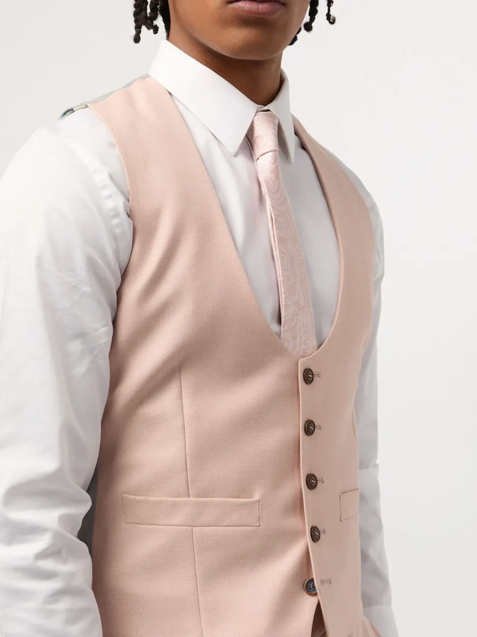Antique Rogue Pink Blake Waistcoat