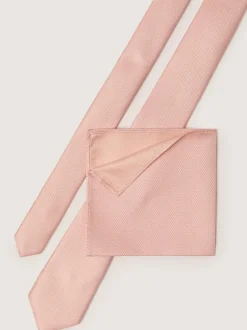 Antique Rogue Pink Texture Tie