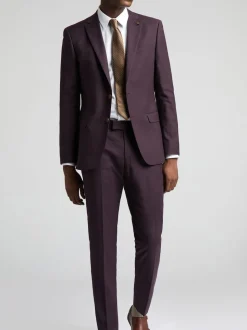 Antique Rogue Purple Bay Merlot Plain Jacket