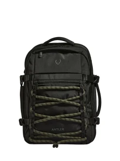 Antler Black Discovery Backpack in Black