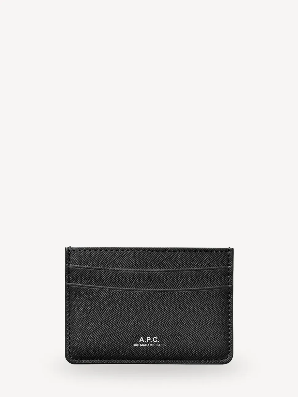A.P.C. Black Andre Card Holder