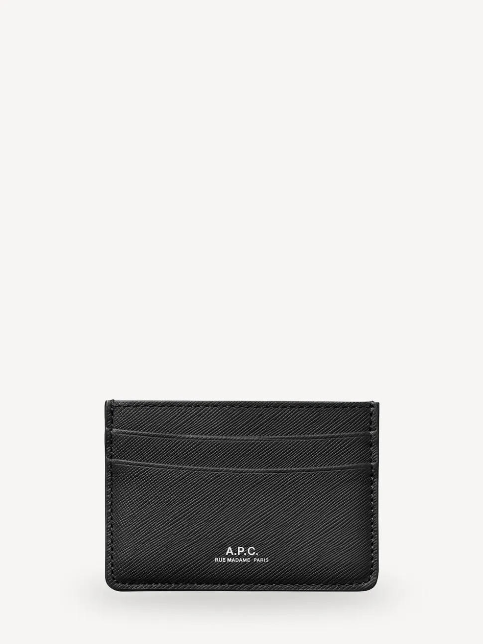 A.P.C. Black Andre Card Holder