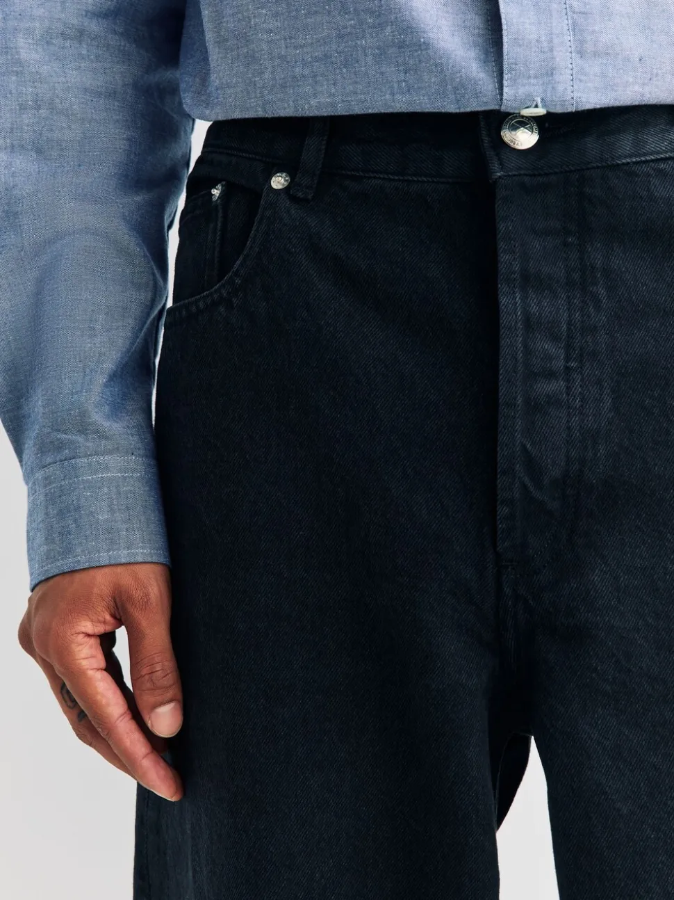 A.P.C. Black Fairfax Jeans