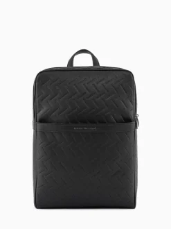 Armani Exchange Black Backpack