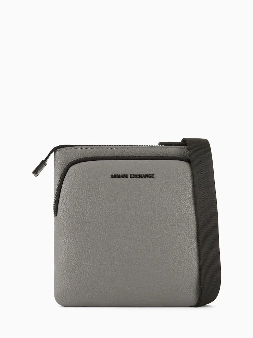 Armani Exchange Flat Cross-Body Brown Bag