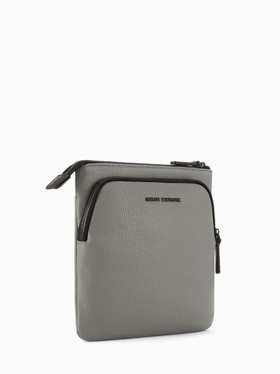 Armani Exchange Flat Cross-Body Brown Bag