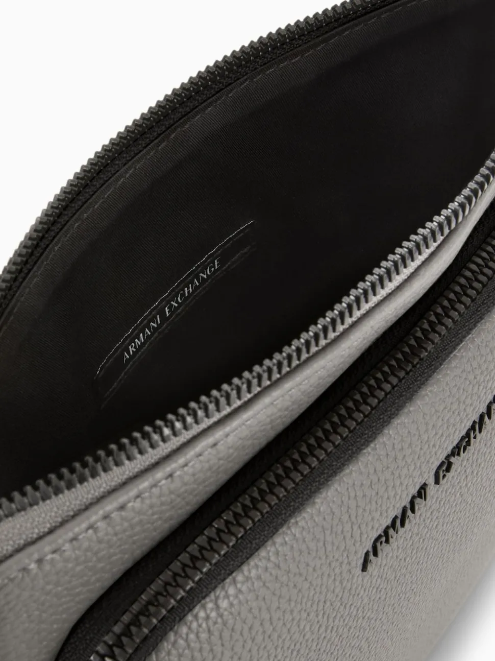 Armani Exchange Flat Cross-Body Brown Bag