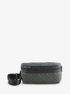 Armani Exchange Green Logo Belt Bag