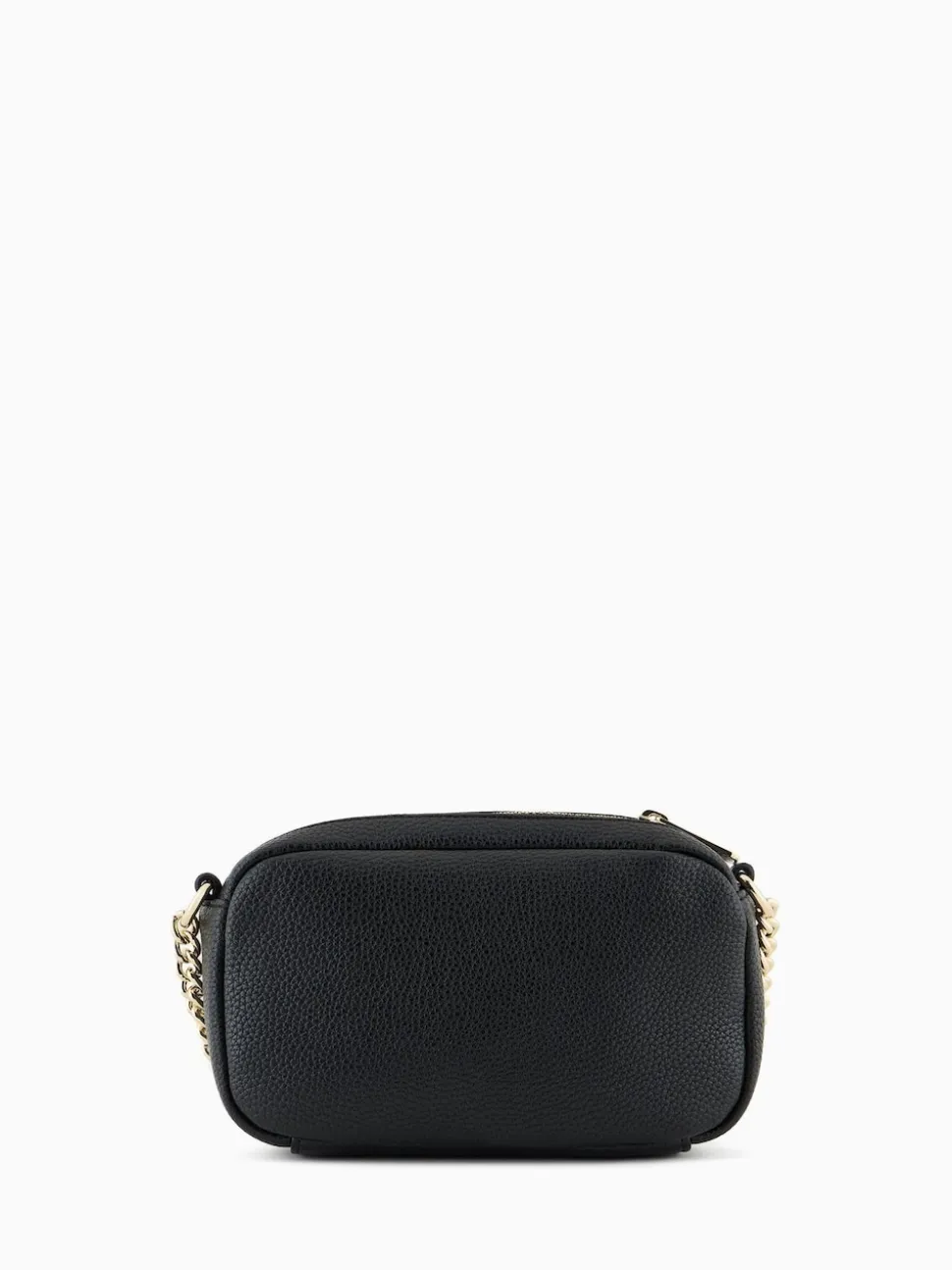 Armani Exchange Logo Messenger Black Bag