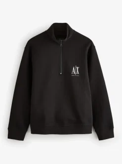 Armani Exchange Regular Fit Logo Sweatshirt