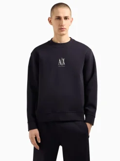 Armani Exchange Regular Fit Logo Sweatshirt