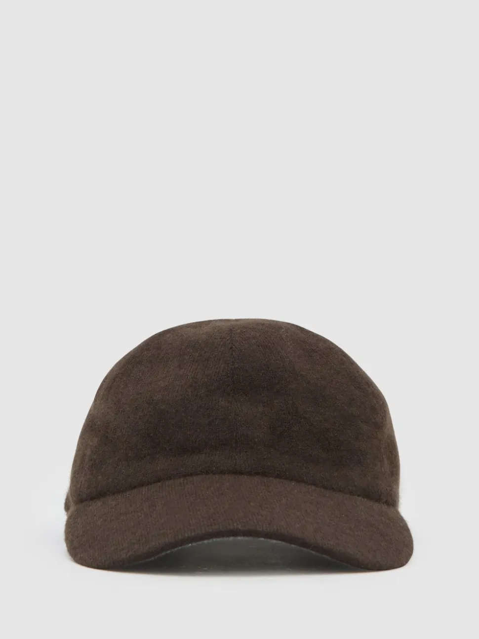 Atelier Chocolate Brown Blake Atelier 100% Cashmere Cap