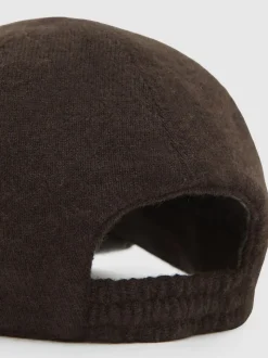 Atelier Chocolate Brown Blake Atelier 100% Cashmere Cap