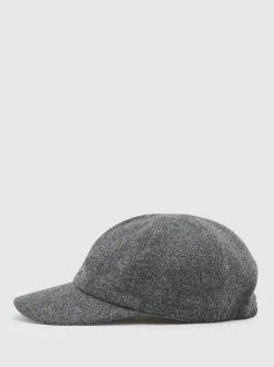 Atelier Mid Grey Blake Atelier 100% Cashmere Cap
