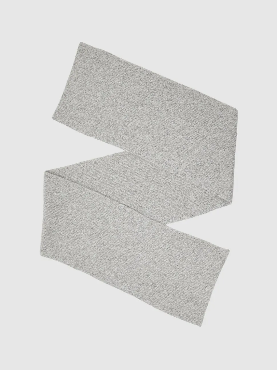 Atelier Soft Grey Melange Metcalf Atelier Cashmere-Blend Flecked Scarf