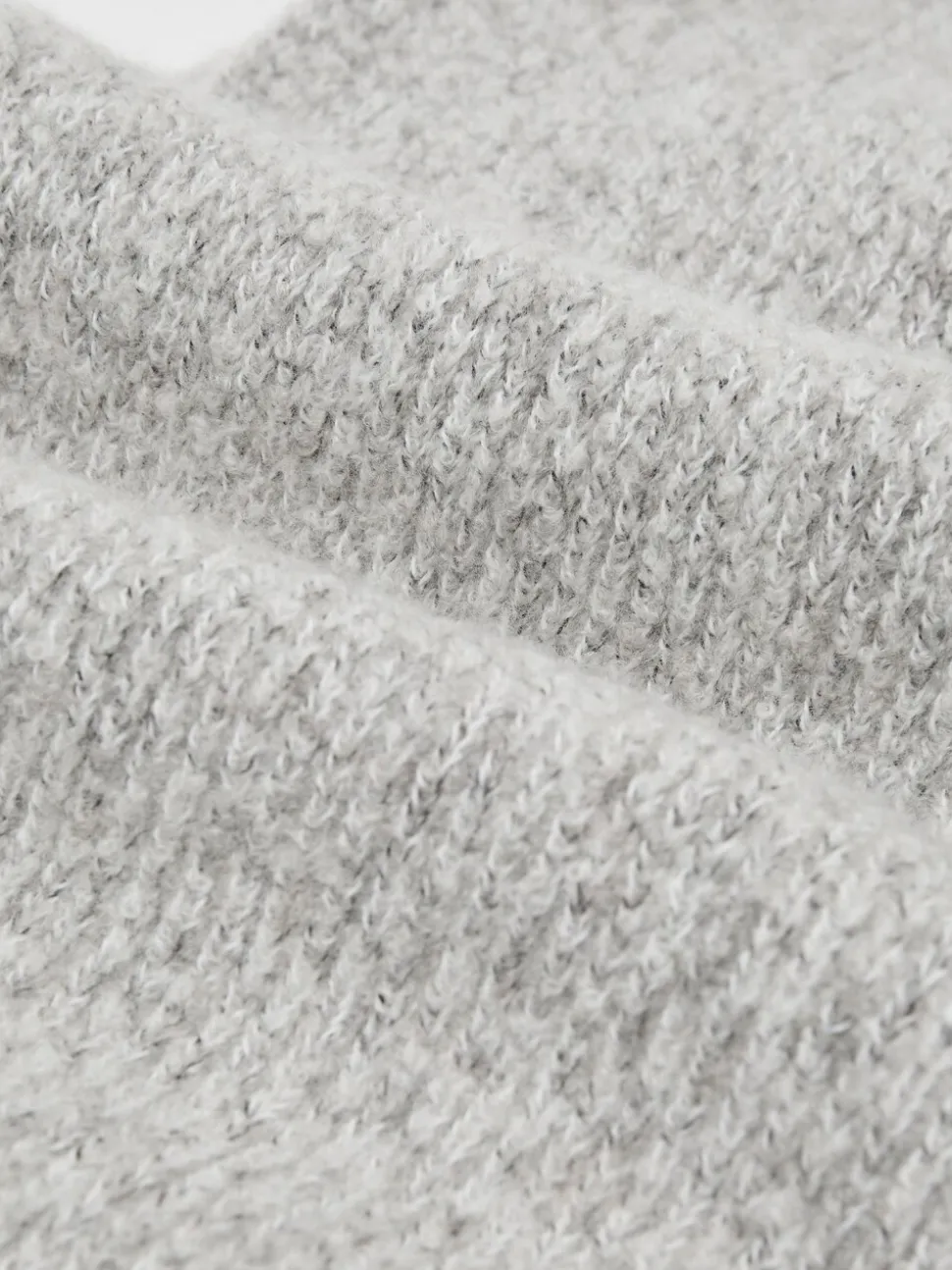 Atelier Soft Grey Melange Metcalf Atelier Cashmere-Blend Flecked Scarf