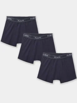 Aubin Blue Chancel Boxers 3 Pack